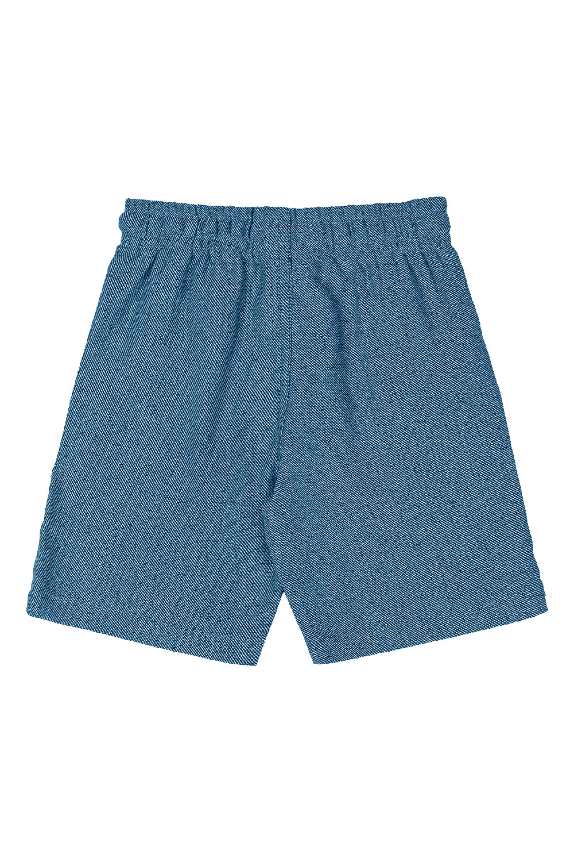 Bermuda Infantil em Tecido Sarjado (Azul ) Quimby - Imagem 17